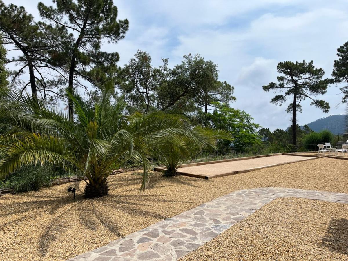 Villa Ormarine, Vue Exceptionnelle Sur La Baie De Cannes Et Le Mercantour Les Adrets-de-l'Estérel Exterior foto