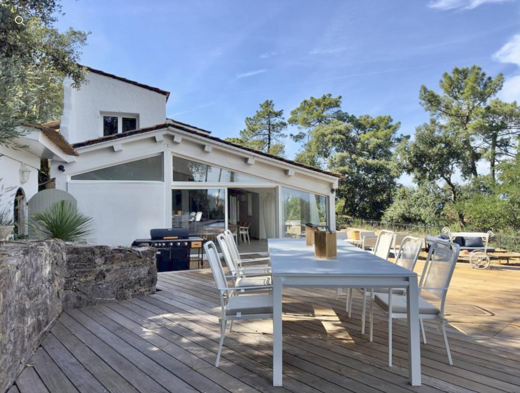Villa Ormarine, Vue Exceptionnelle Sur La Baie De Cannes Et Le Mercantour Les Adrets-de-l'Estérel Exterior foto
